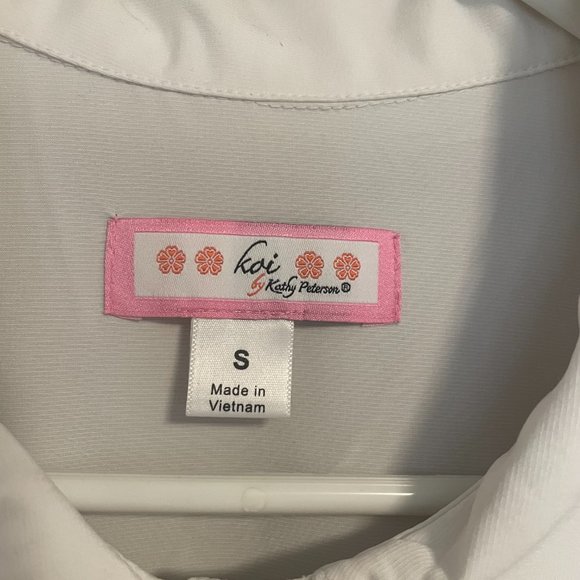 Women's Koi Lab Coat, Size Small - Picture 3 of 3